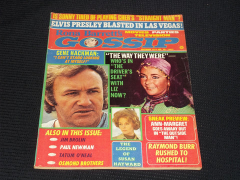 1973 DECEMBER RONA BARRETT'S GOSSIP MAGAZINE - GENE HACKMAN COVER - E 12218
