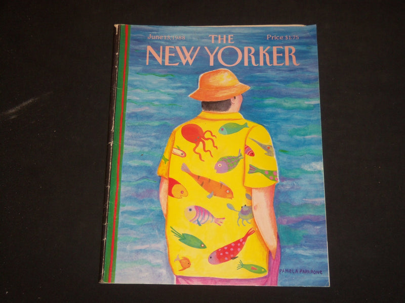 1988 JUNE 13 THE NEW YORKER MAGAZINE - ILLUSTRATED COVER - NY 1361
