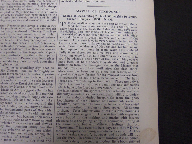 1907 SATURDAY REVIEW 2 BOUND VOLUMES - COMPLETE YR- PUBLISHED IN LONDON - R 1094