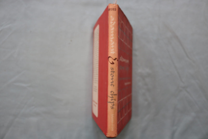 1967 ADAMANT & STONE CHIPS HARDCOVER BOOK BY VIRGINIA MOLLENKOTT - KD 9640