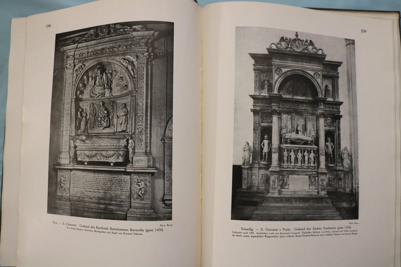 1920 BAUKUNST UND DEKORATIVE PLASTIK IN ITALIEN - GERMAN TEXT - KD 9715