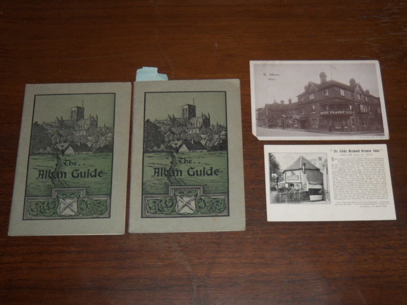 1936 THE ALBAN GUIDE LOT OF 2 + EXTRAS - SOFTCOVER - K 1225