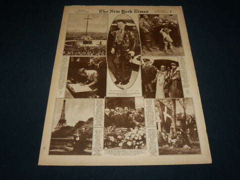 1933 JUNE 11 NEW YORK TIMES ROTOGRAVURE PICTURE SECTION - HITLER - NT 9408