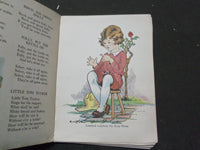 1933 FAMOUS RHYMES - MOTHER GOOSE CHILDREN'S BOOK - ILLUSTRATED - PIPER- KD 5806
