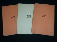 1944-1945 KEUFFEL & ESSER SLIDE RULE MANUALS & PRICELIST LOT OF 3 - J 6746