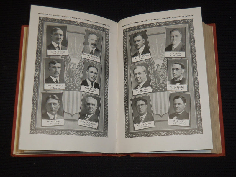 1907-1932 THE IOWA OFFICIAL REGISTER BOUND VOLUMES LOT OF 13 - KD 5