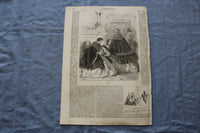 1858 NOV 6 LE MONDE ILLUSTRE MAGAZINE-PUBLICATION DES PROTOCOLES-FRENCH- NP 8442