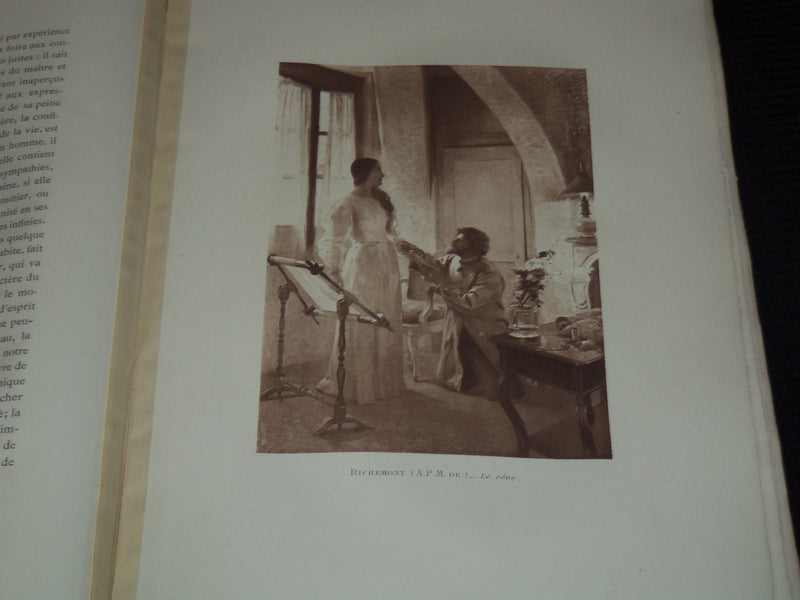 1890 SALON DE MAURICE HAMEL PLANCHES EN PHOTOGRAVURE VOLUME - KD 1380B