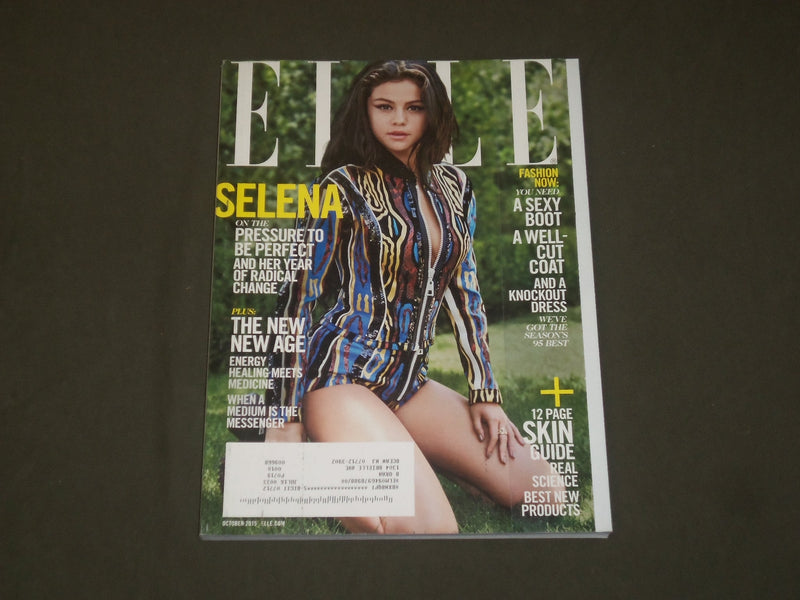 2015 OCTOBER ELLE MAGAZINE - SELENA GOMEZ COVER - B 1809