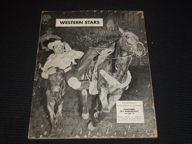 1950 SPRING WESTERN STARS MAGAZINE - TIM HOLT - RODEO STORY COVER - E 16126