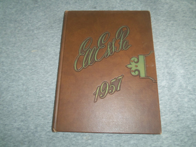 1957 ELL ESS PE LA SALLE-PERU HIGH SCHOOL YEARBOOK - LA SALLE, IL - YB 2476