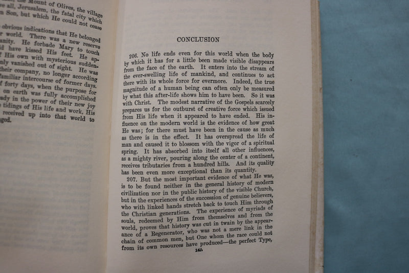 1949 THE LIFE OF JESUS CHRIS HARDCOVER BOOK BY JAMES STALKER, D.D. - KD 9643