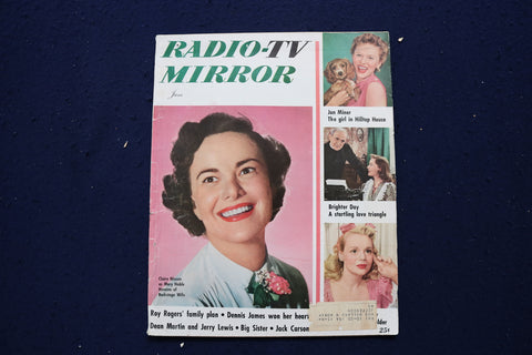 1952 JUNE RADIO-TV MIRROR MAGAZINE - CLAIRE NIESEN COVER - E 12944