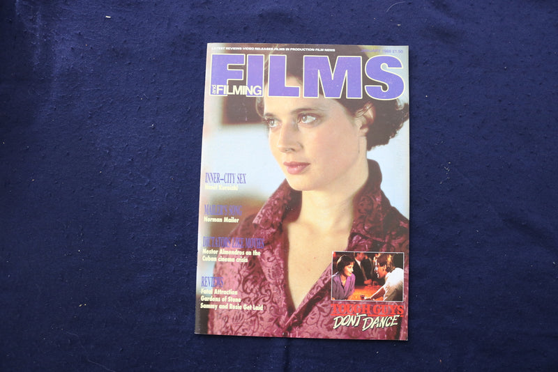 1988 JANUARY FILMS AND FILMING MAGAZINE - ISABELLA ROSSELLINI COVER - E 18023
