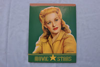 1940'S BETTY GRABLE NOTEBOOK AND PAPER - LOT OF 2 - K 2537