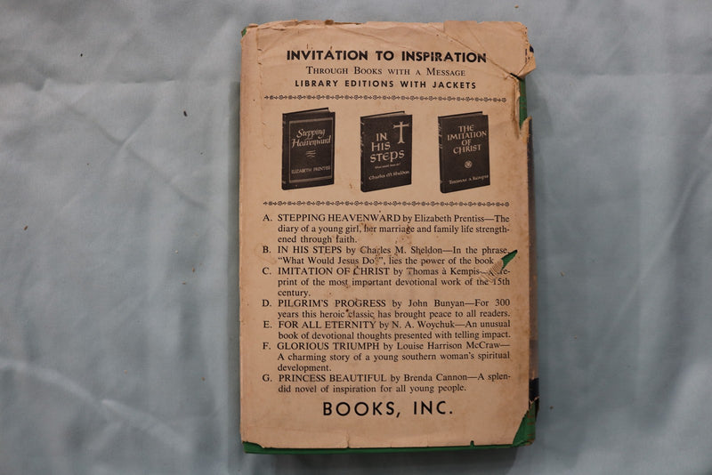 1955 FOR ALL ETERNITY HARDCOVER BOOK BY N. A. WOYCHUK - KD 9629