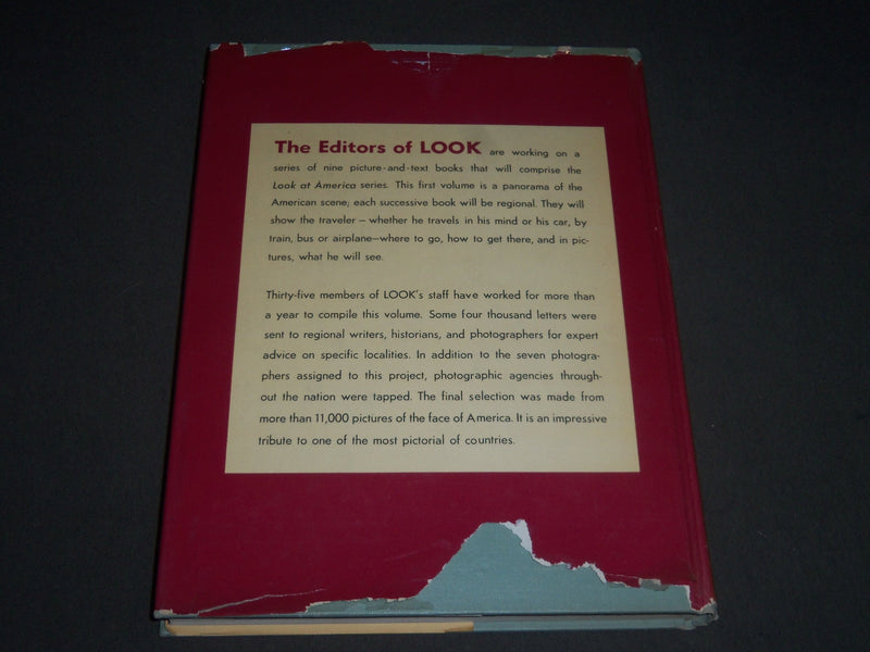 1946 LOOK AT AMERICA BY LOOK EDITORS HARDCOVER BOOK - GREAT PHOTOS - I 742