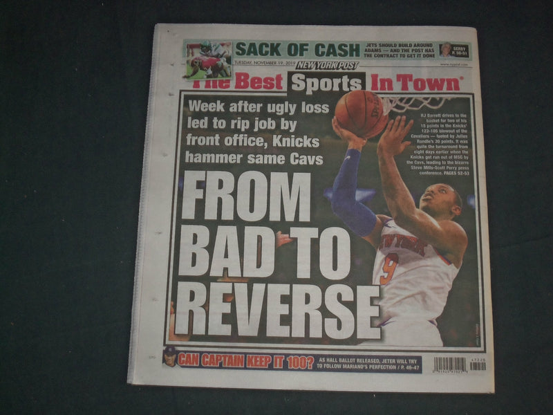 2019 NOVEMBER 19 NEW YORK POST NEWSPAPER - KYLIE JENNER $600 MILLION DEAL W/COTY