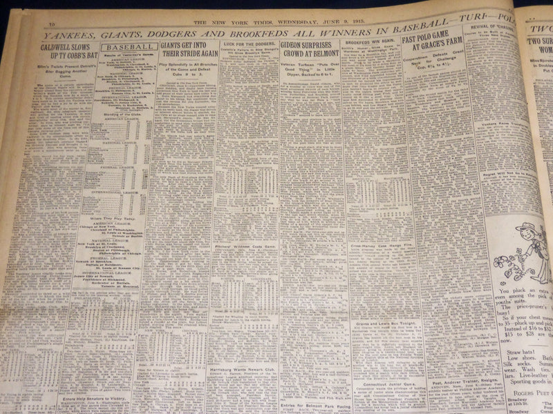 1915 JUNE 9 NEW YORK TIMES - BRYAN RESIGNS AS SACRETARY OF STATE - NT 7698