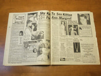1977 NOV 8 MIDNIGHT GLOBE NEWSPAPER - ELVIS SECRETS NEVER TOLD BEFORE - NP 4735