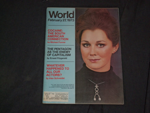 1973 FEBRUARY 27 WORLD MAGAZINE - COCAINE: SOUTH AMERICAN CONNECTION - CW 530