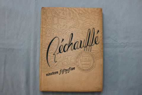 1955 THE RECHAUFFE EASTON HIGH SCHOOL YEARBOOK - EASTON, PENNSYLVANIA - YB 3556