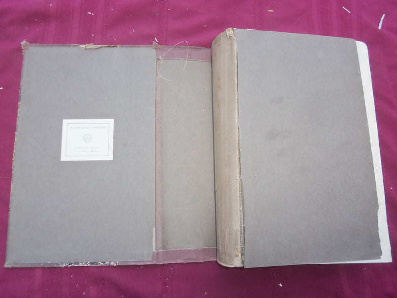 1913 JAN-DEC THE BUILDER U. K. MAGAZINE BOUND VOLUMES - 2 VOLS - FOLD OUTS- C 37