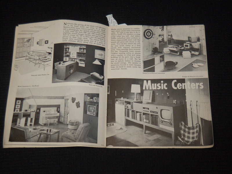 1950'S BETTER LIVING IN MADISON - SHOMBERG BUILDERS - WISCONSIN - K 652
