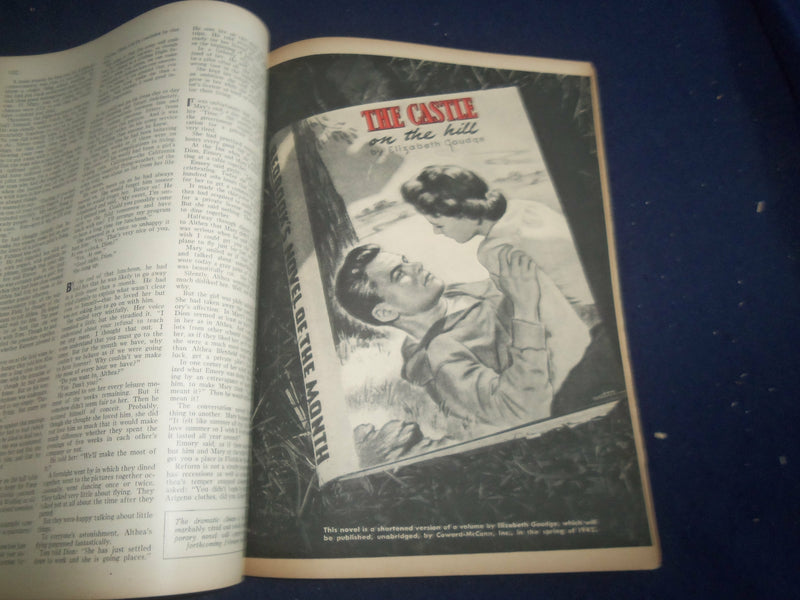 1942 JANUARY REDBOOK MAGAZINE - THE CASTLE ON THE HILL - SP 4796Q