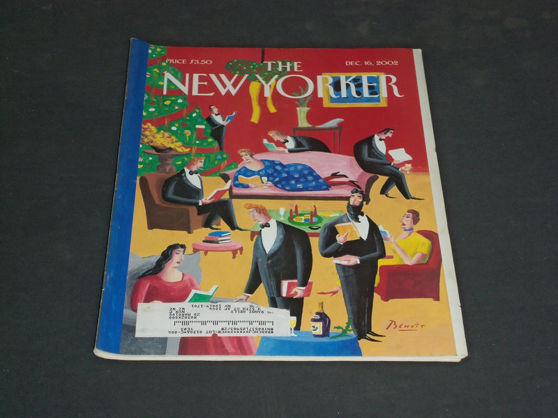 2002 DECEMBER 16 THE NEW YORKER MAGAZINE - ILLUSTRATED COVER - NY 1966