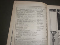 1923 AUGUST ST. NICHOLAS MAGAZINE - ILLUSTRATIONS, STORIES & ADS - B 4632