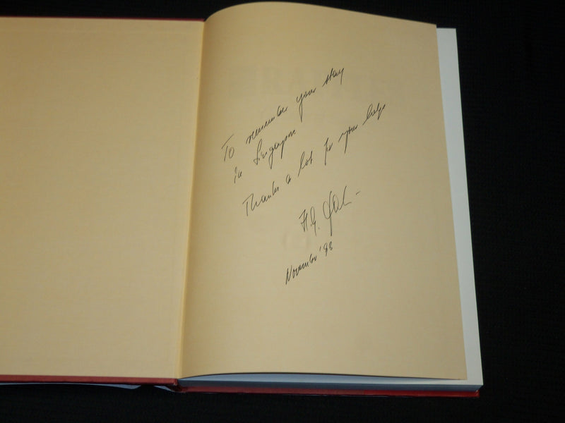 1991 RAFFLES THE STORY OF SINGAPORE HARDCOVER BOOK BY RAYMOND FLOWER - R 721T
