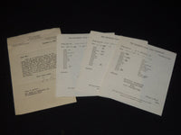 194-1948 YALE UNIVERSITY STUDENT GRADE REPORTS & LETTER - 4 REPORTS - K 572