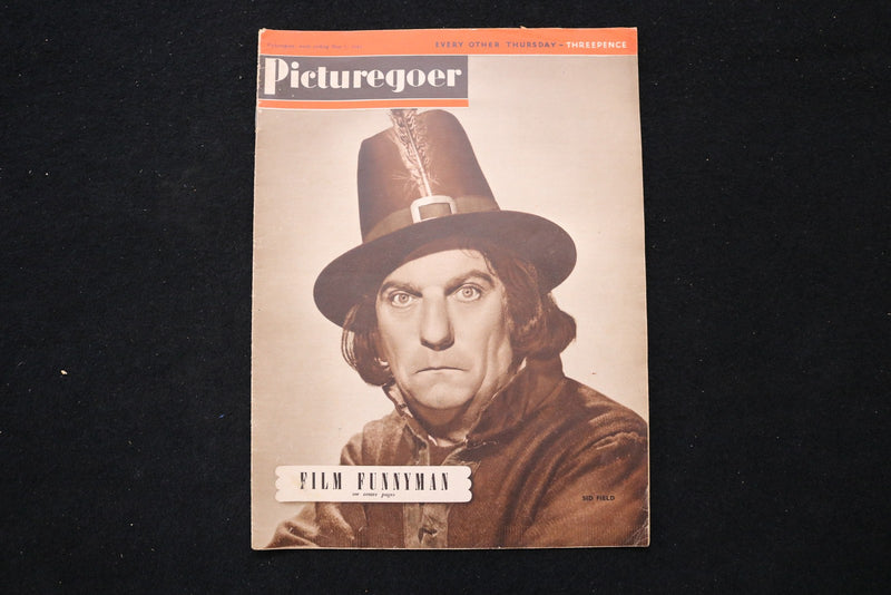 1949 MAY 7 PICTUREGOER MAGAZINE - SID FIELD COVER - E 26040