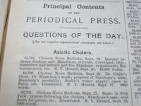 1892 JUL -DEC THE WEEKLY BULLETIN OF NEWSPAPER& PERIODICAL LITERATURE - KD 2378