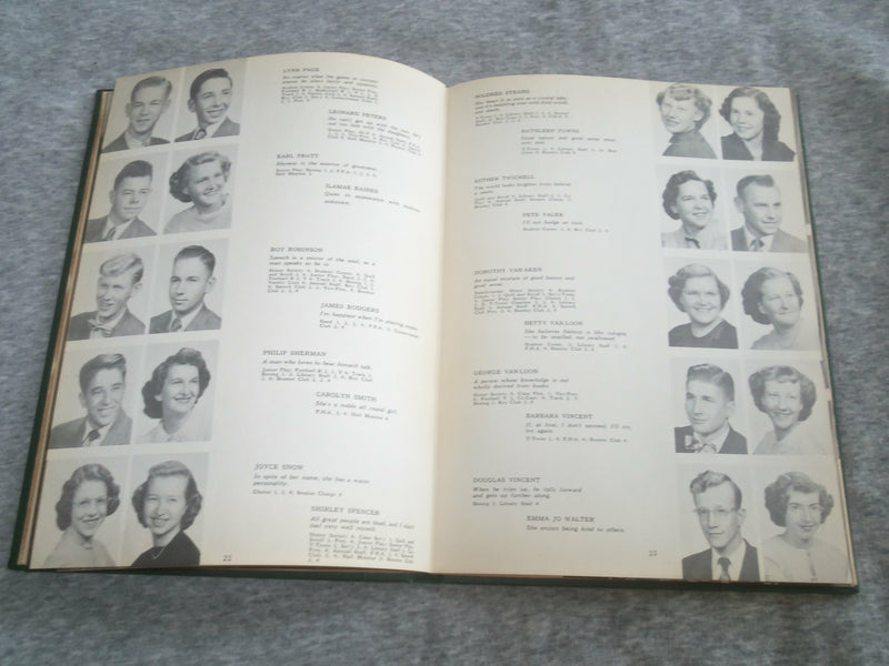 1950 EATONIAN EATON RAPIDS HIGH SCHOOL YEARBOOK - EATON RAPIDS, MI - YB 2572