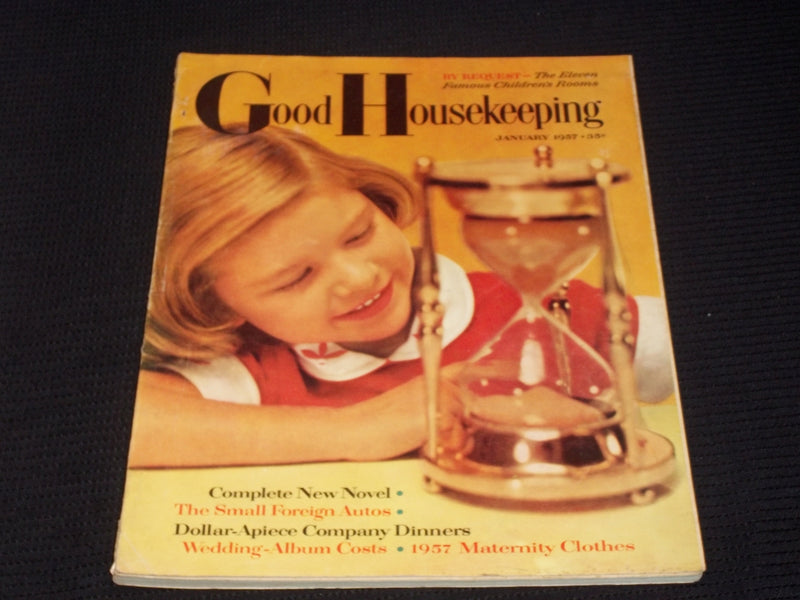 1957 JANUARY GOOD HOUSEKEEPING MAGAZINE VERY NICE FRONT COVER - E 3786