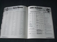 1998 NOVEMBER 18 HARVARD VS. PENN FOOTBALL PROGRAM - J 3754