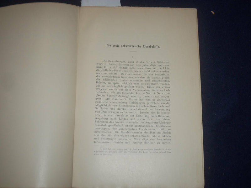 1897 DIE SCHWEIZERISCHE NORDBAHN - DR. FRIEDRICH WRUBEL - J 6415