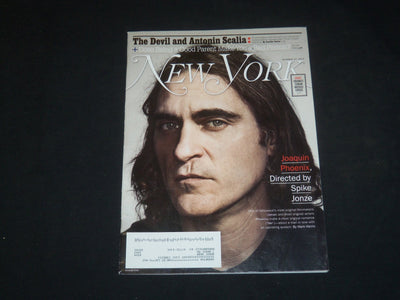 2013 OCTOBER 14 NEW YORK MAGAZINE - JOAQUIN PHOENIX - SP 4015