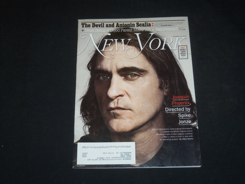 2013 OCTOBER 14 NEW YORK MAGAZINE - JOAQUIN PHOENIX - SP 4015
