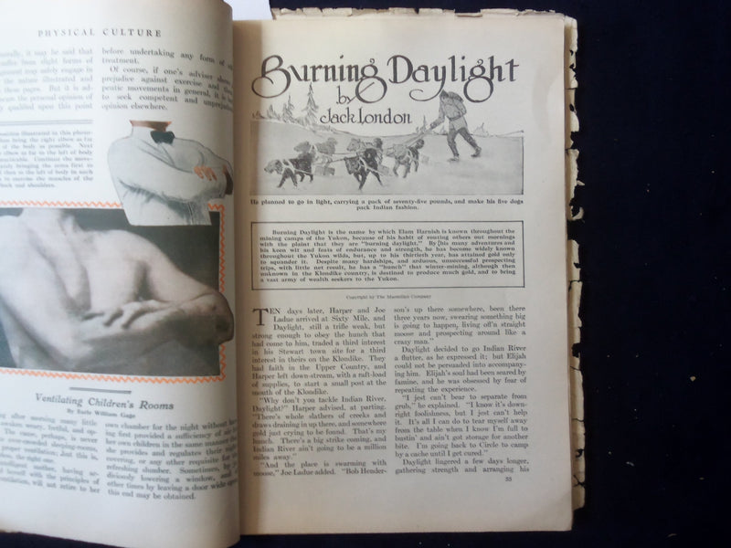 1914 JANUARY PHYSICAL CULTURE MAGAZINE-FACIAL EXERCISE & POSSIBILITIES -SP 1534H