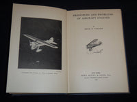 1931 PRINCIPLES AND PROBLEMS OF AIRCRAFT ENGINES BOOK BY FARLEIGH - KD 4351S