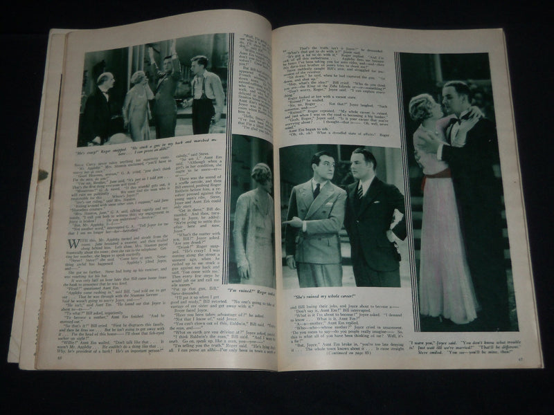 1931 MAY SCREEN ROMANCES MOVIE MAGAZINE - ANN HARDING COVER - M 435