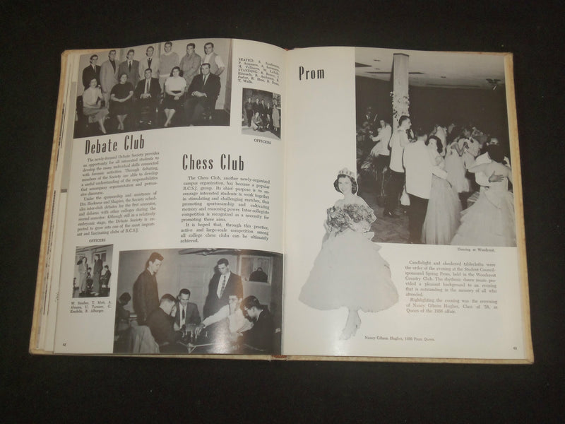 1957 RUTGERS COLLEGE OF SOUTH NEW JERSEY YEARBOOK - CAMDEN, NEW JERSEY - YB 2195