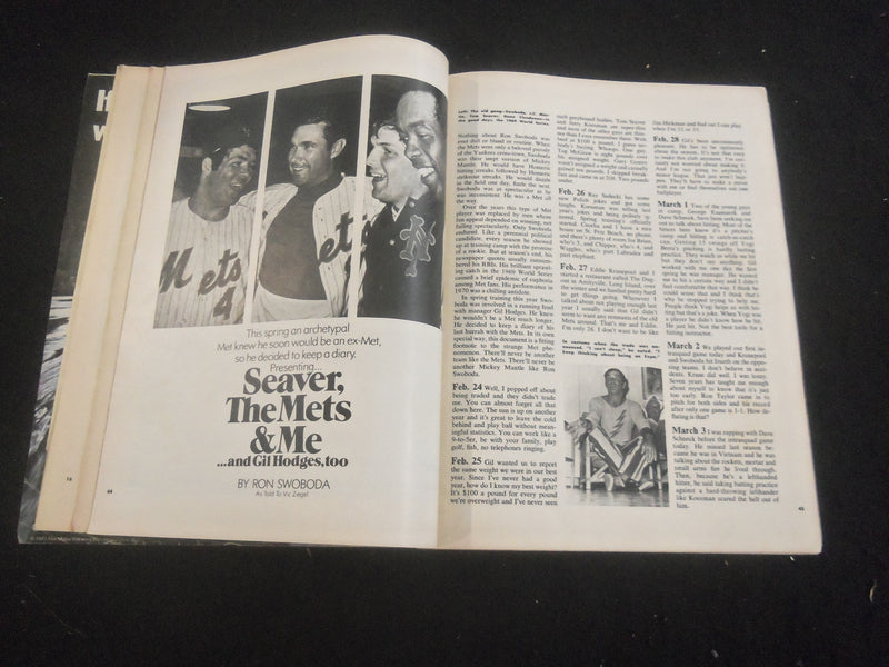 1971 JULY SPORT MAGAZINE - CARL YASTRZEMSKI COVER - B 6348I