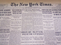 1931 FEBRUARY 18 NEW YORK TIMES - BYRD'S LITTLE AMERICA OCCUPIED - NT 3956
