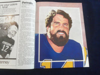 1980 AUGUST 9 PRO MAGAZINE - NY GIANTS VS. PITTSBURGH STEELERS - SP 4714X