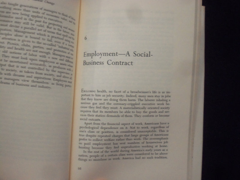 1971 MANAGING IN TIMES OF RADICAL CHANGE HARDCOVER BOOK BY JOHN FENDROCK-KD 8672