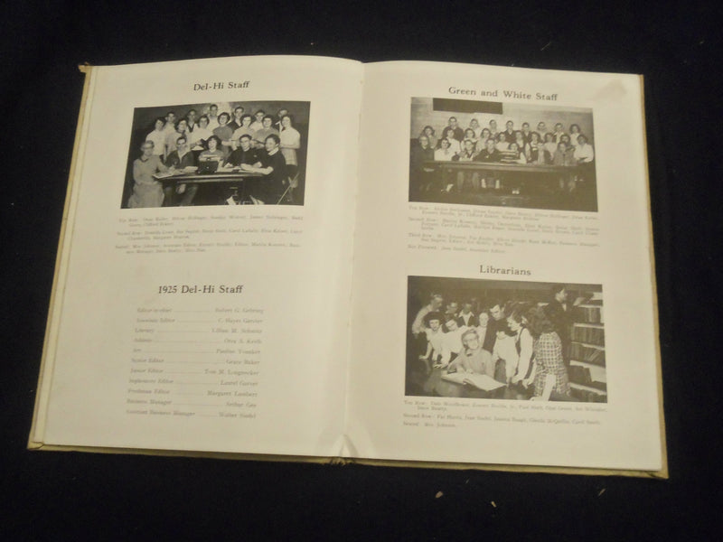 1950 THE DEL-HI DELTA HIGH SCHOOL YEARBOOK - DELTA, OHIO - YB 2750